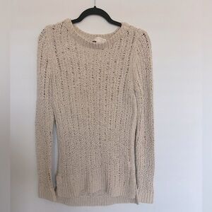 💕 Michael Kors Sweater Beige Cotton Size S